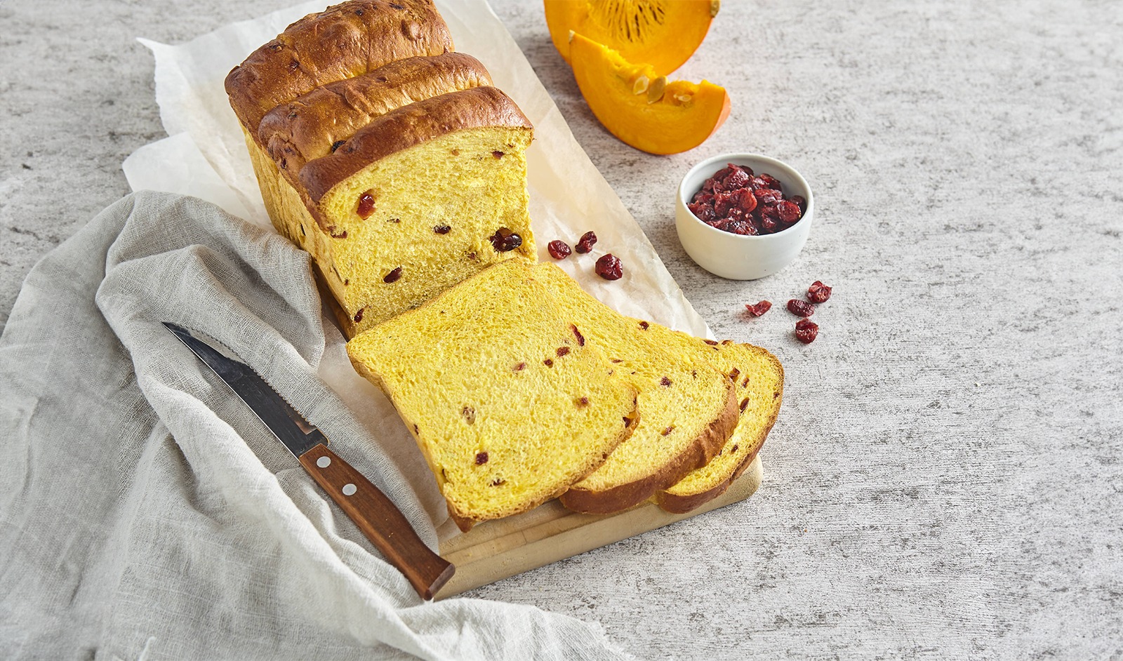 Pumpkin Cranberry Bread