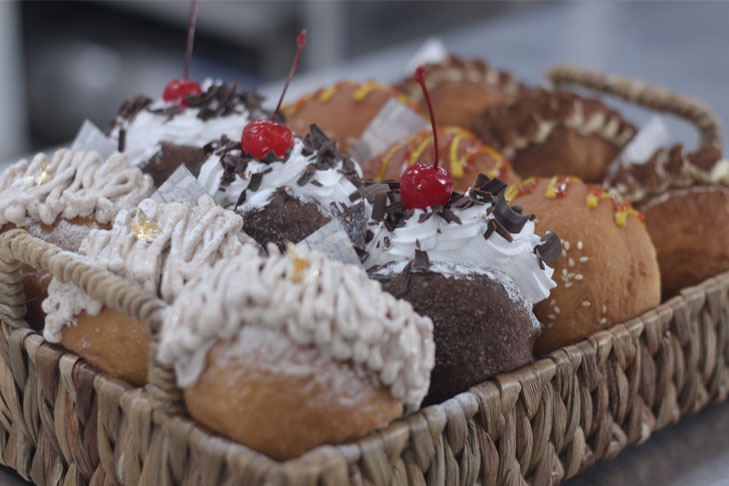 Resep Aneka Bomboloni(Chef Mickey Gunawan)