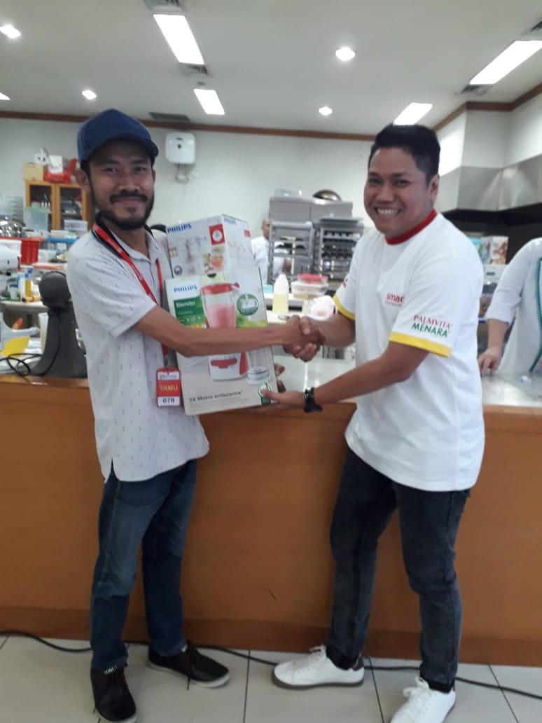 Peserta yang beruntung di acara Digital Bakers Surabaya