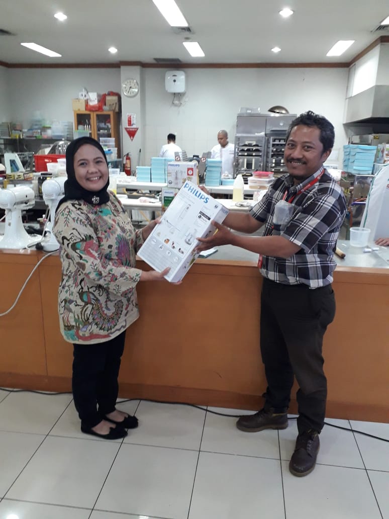 Peserta yang beruntung di Digital Bakers Surabaya